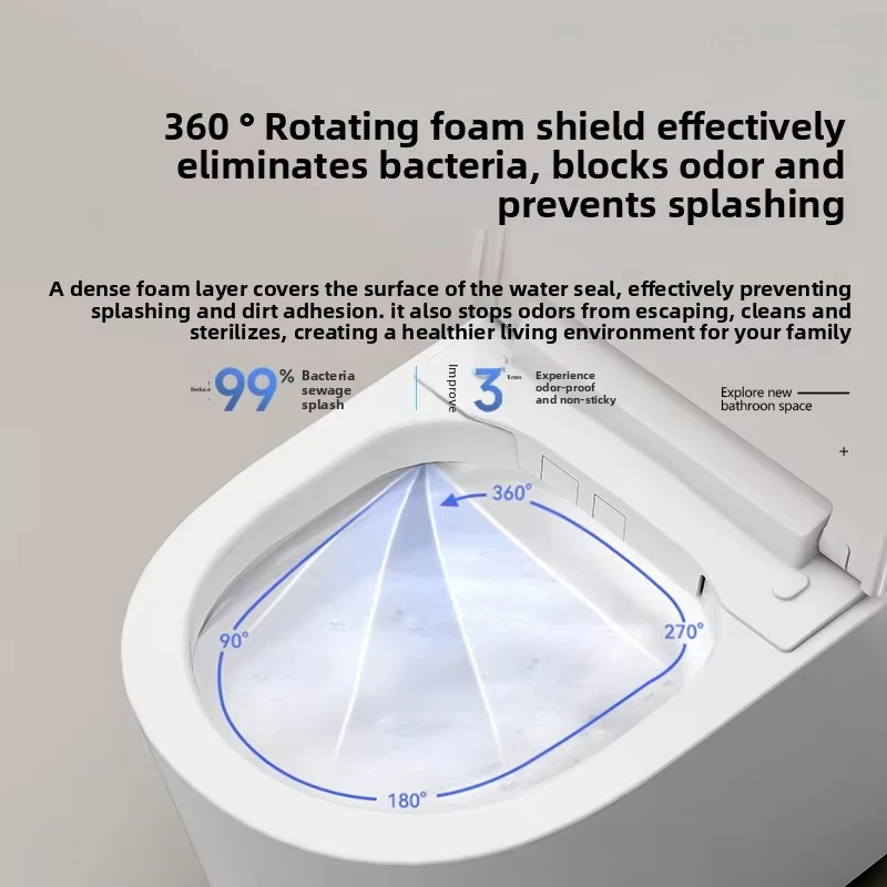 110V ~ articles sanitaires de conception moderne support mural arrière toilette intelligente tenture murale en céramique télécommande intelligente