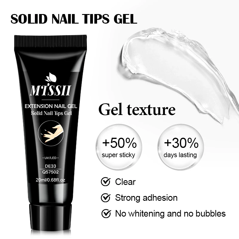 1/2/3pcs 20ml Solid Nail Glue  - Resin Art Youtube recension och pris
