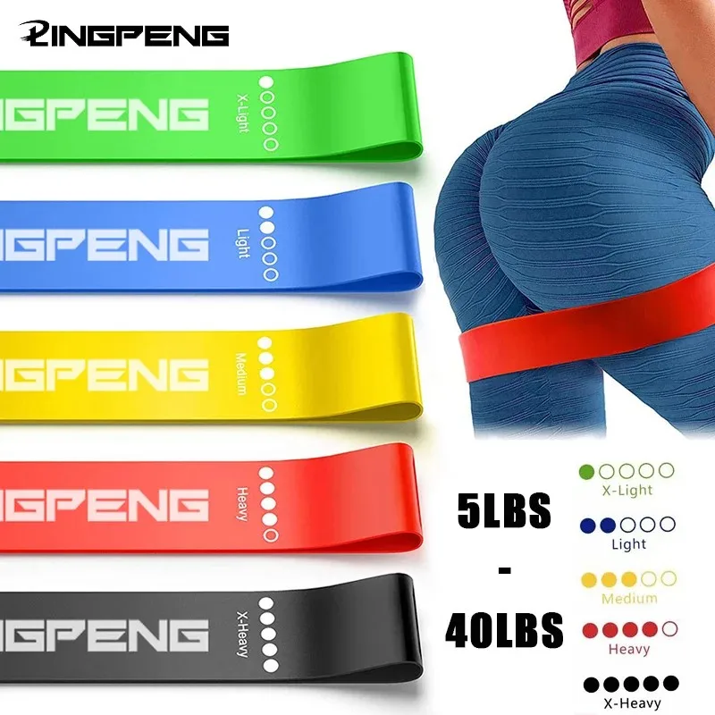 Gym Resistance Bands Yoga Rubber Bands Elastic Workout Equipment Rubber Elastic Bands for Strength Training Fitness Equipment