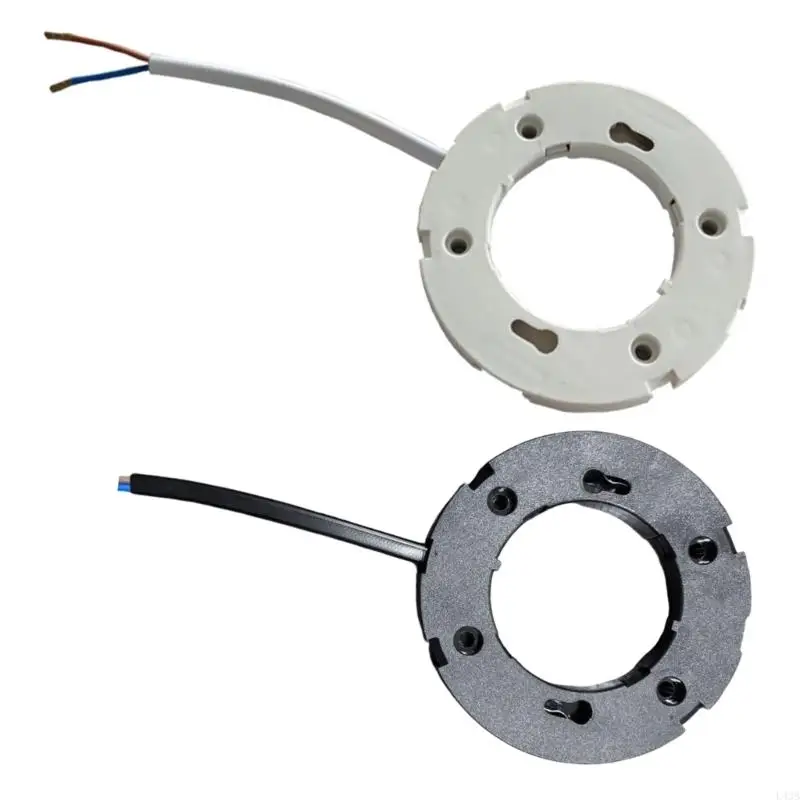 

5Pieces Light Base Lamp Holder with Wire High Temperature Resistant for Lighting L43B
