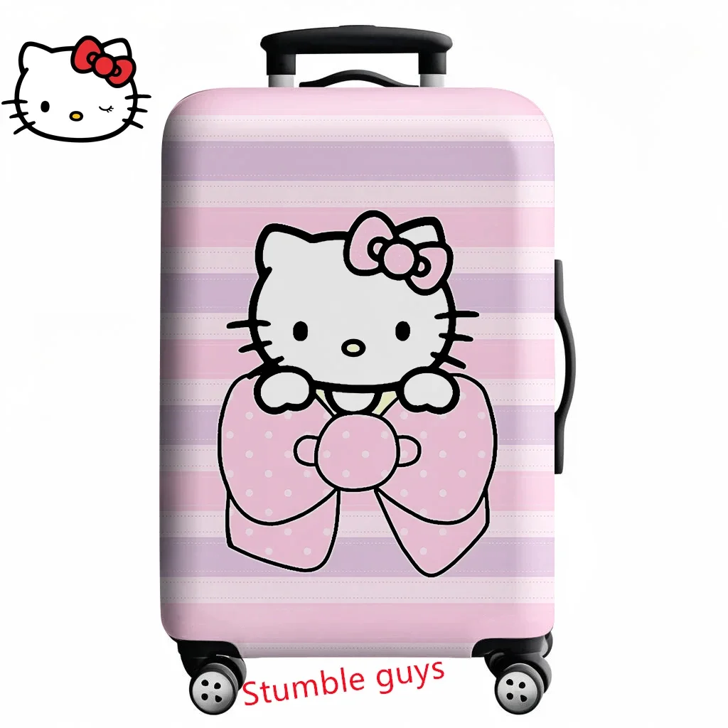 غطاء الأمتعة Demon Hunters Kpop يناسب حقائب السفر مقاس 18-32 بوصة بطباعة الرسوم المتحركة