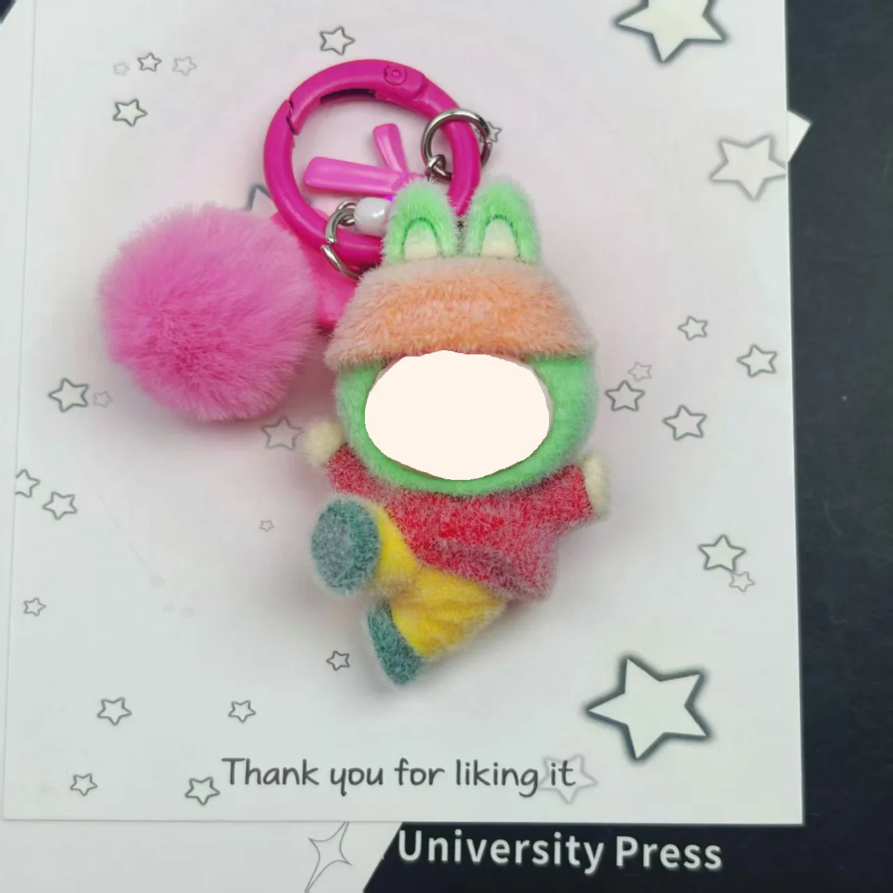 1PCSNew سلسلة المفاتيح الصغيرة الكرتون الإبداعية ثلاثية الأبعاد دمية الطلاب المدرسية قلادة سيارة مفتاح سلسلة النساء الرجال يعرض 2025