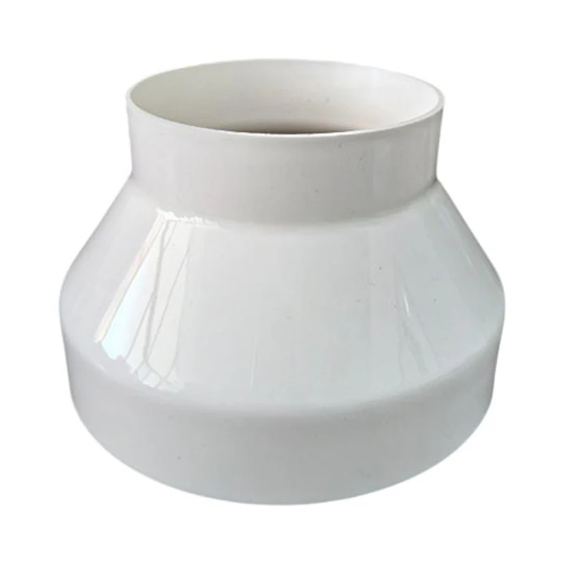 

Идеально подходит для воздуховодов, соединяющий два разных размеров от сто восьмидесят миллиметров на сто десять миллиметров.