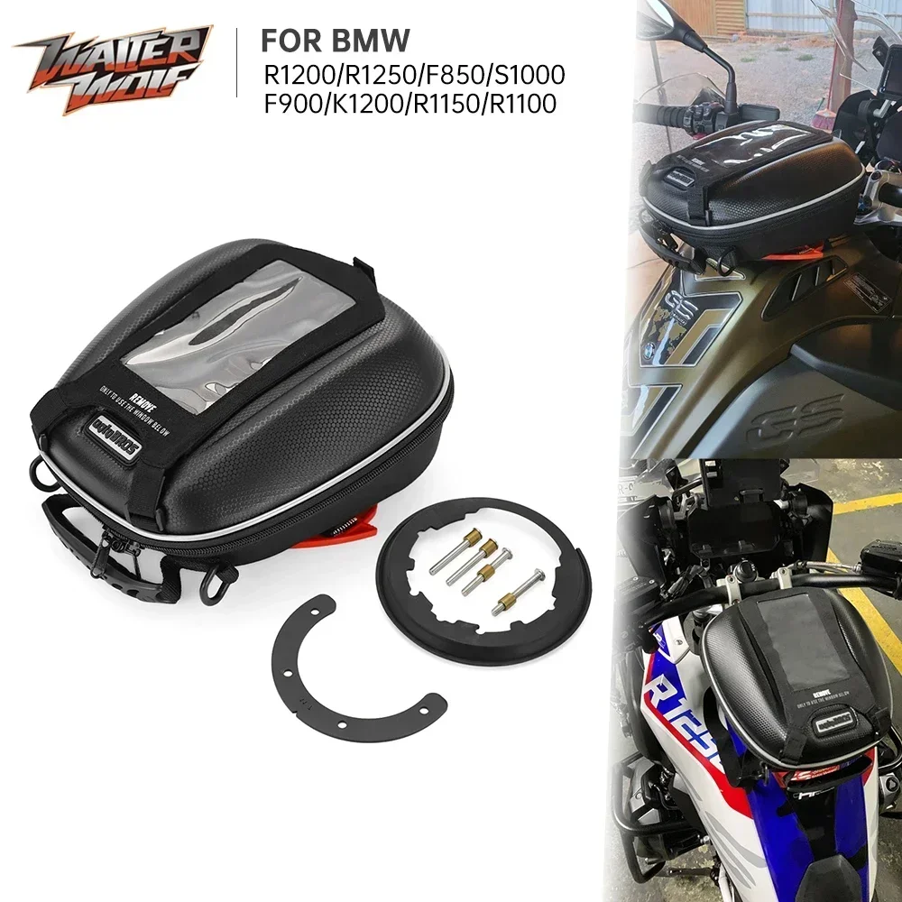 

2014-2024 Tank Bag For BMW R1200GS R1250GS F850GS R1200R R1200 RS RT R1250R S1000XR F900XR Motorcycle Luggagel Waterproof Bags