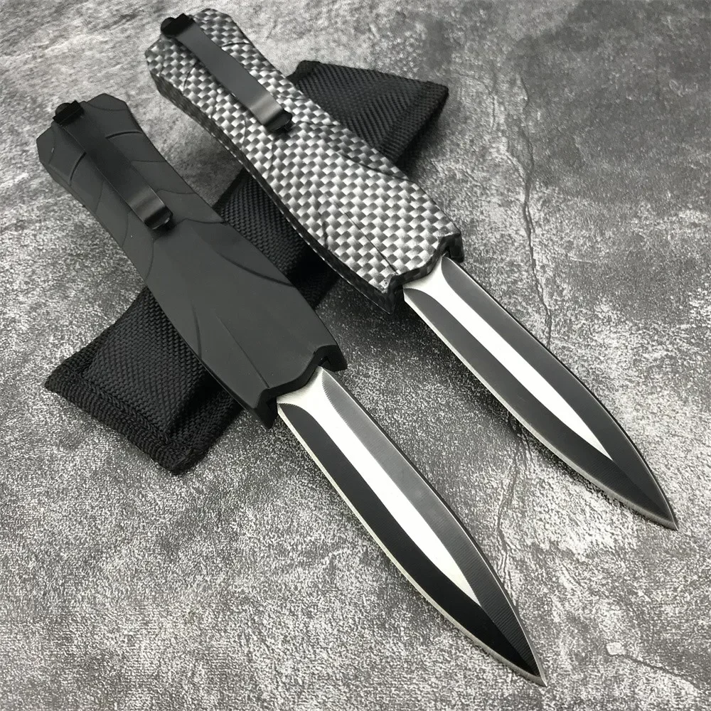 Reaper Dual Front ABS handle outdoor Camping Survival Rescue Tactical Hunting multi-purpose EDC pocket folding knife