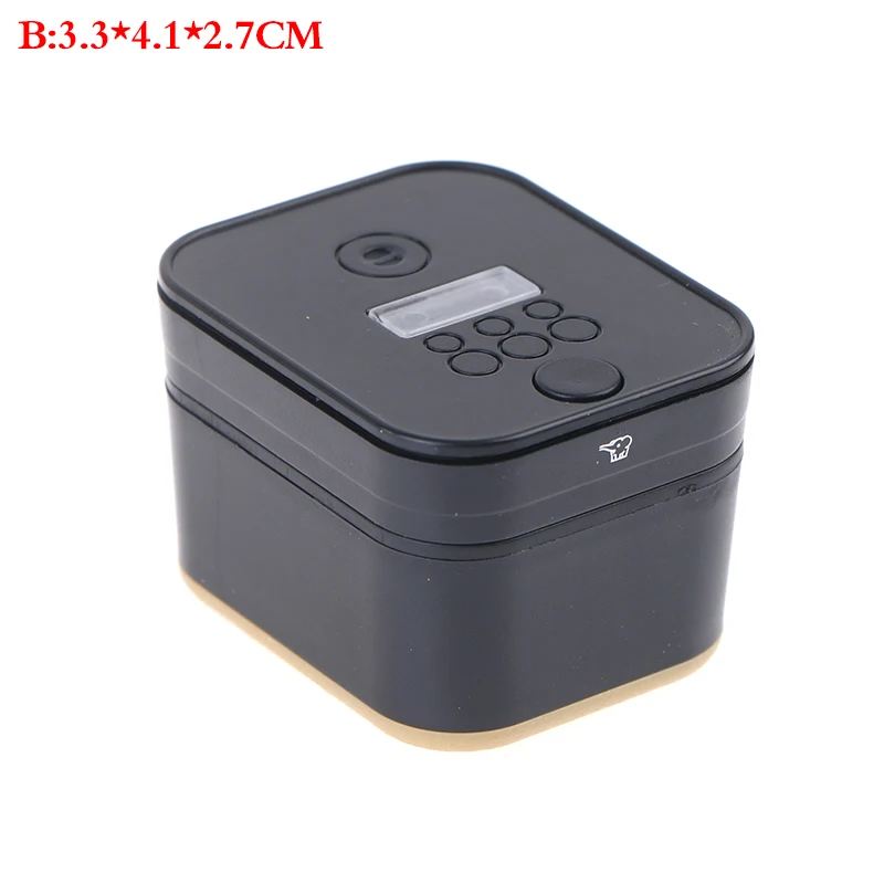 1PCS Electric Baking Pan Coffee Maker Kettle  Juicer For Doll House  Kitchen Cooking Toy Accessories Miniature Oven Rice Cooker