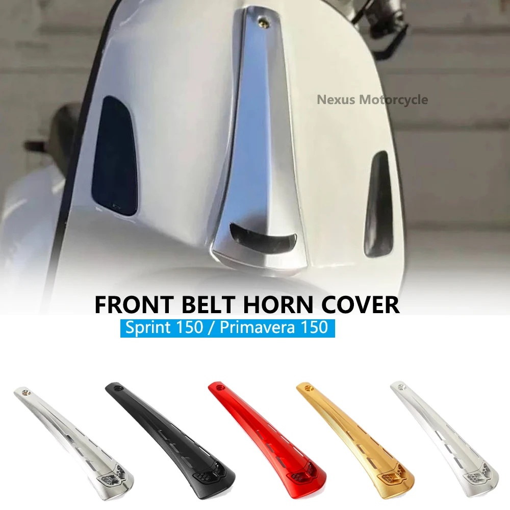 

Front Head Fairing Cover For Vespa Sprint 150 Primavera Motorcycle Accessories 150 Horn Bracket Decoration Shell Protector