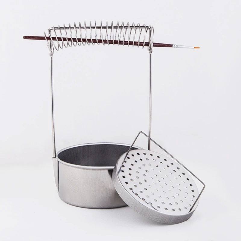 منظف ​​فرشاة الطلاء غير قابل للتآكل، قرطاسية للرسم المدرسي للأطفال والكبار