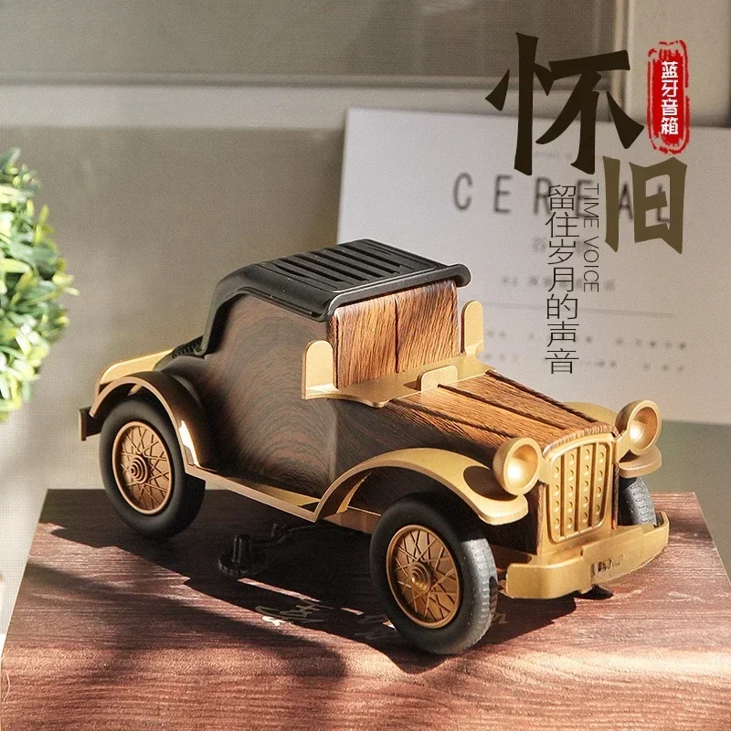 A9 model bluetooth speaker retro wireless overweight subwoofer radio high volume portable home creative gift