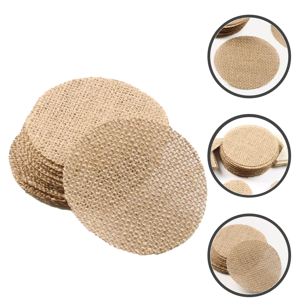 

20pcs Retro Burlap Cutouts Diy Craft Shapes For Christmas Tree Wall Window Hanging Decor Burlap Fabric Cutouts Christmas Crafts