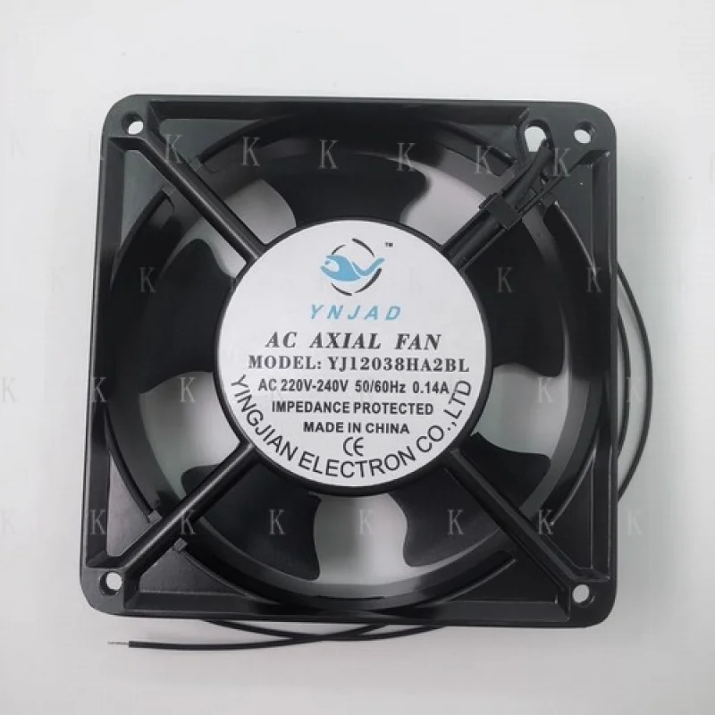 C  FOR   YNJAD YJ12038HA2BL AC220V-240V 50/60hz 0.14A Axial Cooling Fan