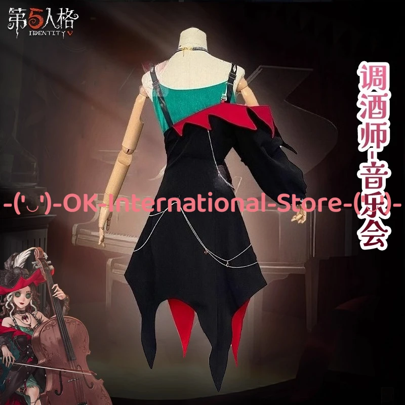 الهوية الخامس نادل الربيع سيمفونية تأثيري حلي أداء الهالوين فستان لعبة شخصية الزي كرنفال حفلة موحدة