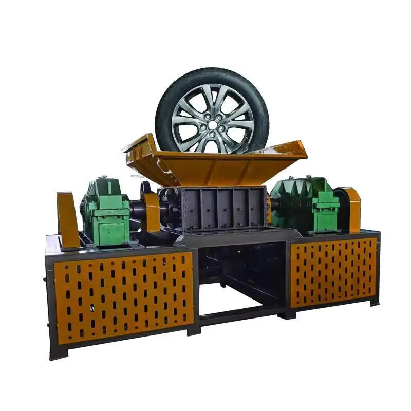 آلة تقطيع الخردة المعدنية ذات العمود المزدوج آلة تقطيع المعادن #4