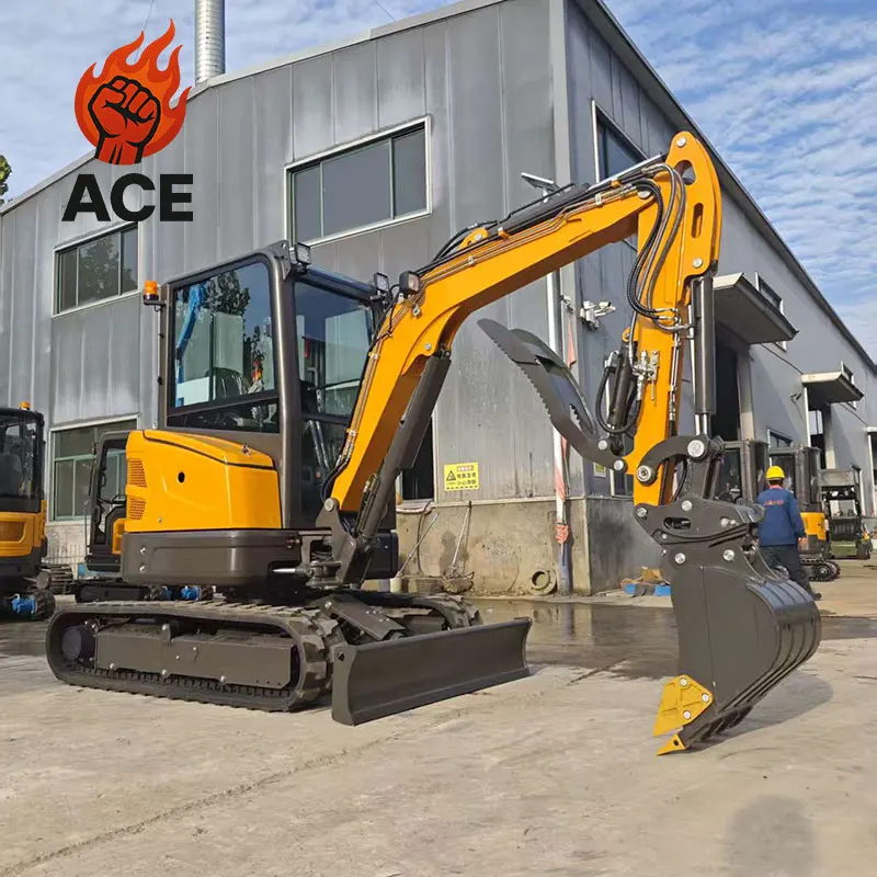 

EPA kubota mini bagger excavator 3.5 ton Customized mini digger excavadora 4 ton mini bagger excavator for free shipping