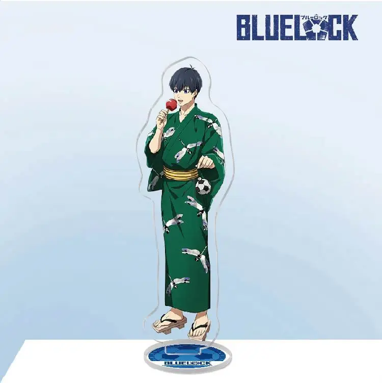 Anime BLUE LOCK Cosplay Student Standing Sign Acrylic Stand Model Birthday Xmas Gift Decoration Creativity Game Desktop Ornament