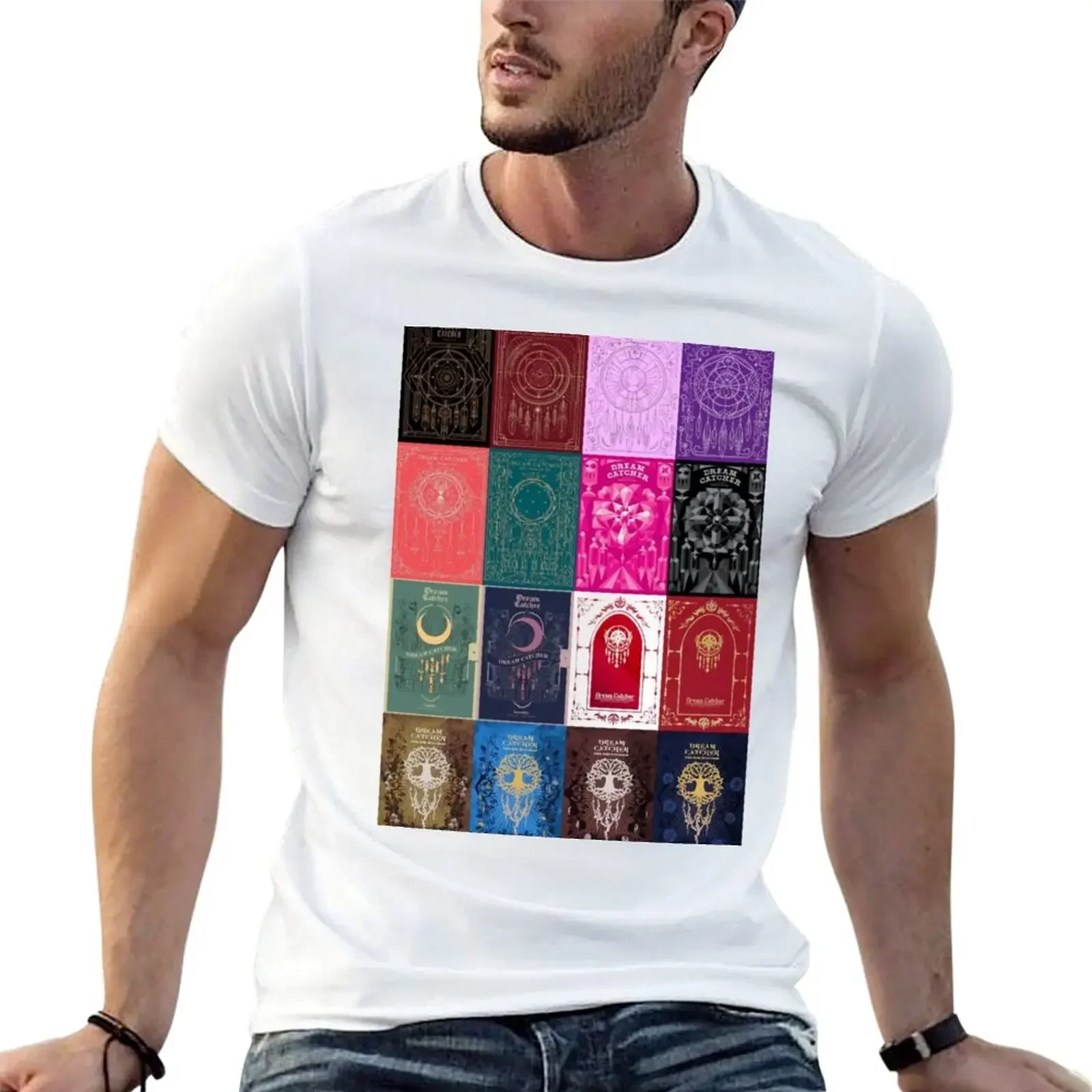 Dreamcatcher kpop album collage T-Shirt custom shirt summer tops Blouse big and tall t shirts for men