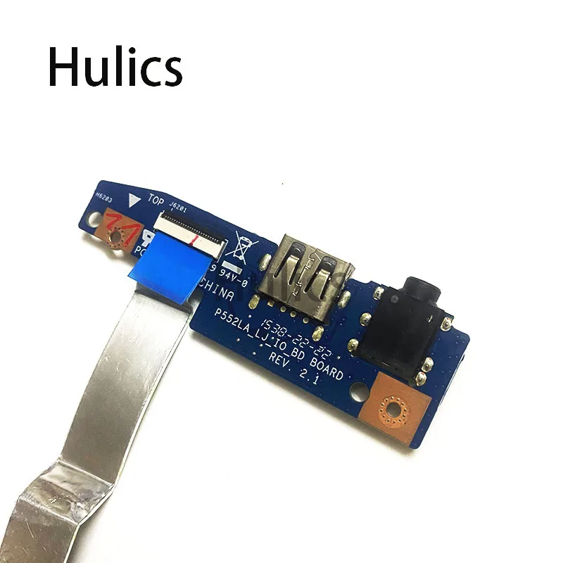 Hulics Used For ASUS P2520LA P552LA-LJ 60NX0060-IO1020 USB Audio Jack I/O Board WORKS