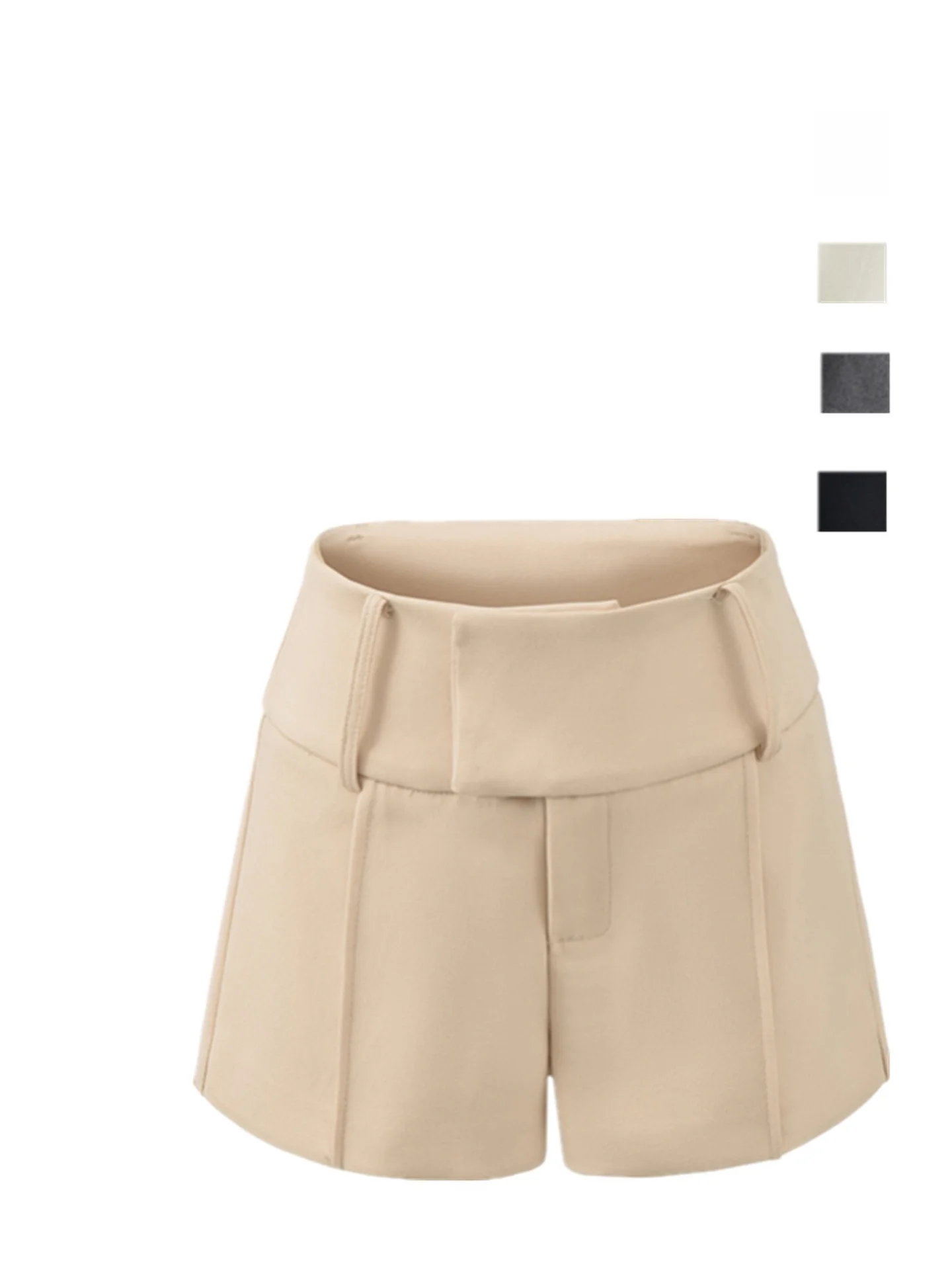 

Classic Four-Color Slimming orts Women's High Waist Straight Leg Suit Pants Briti Sle Casual Faion Autumn Wear