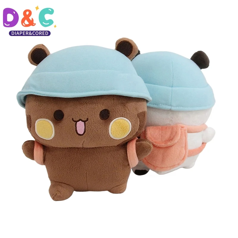 Cute Expression Package Doll Bubu Dudu Plush Toy Yier Panda Bear Plushie Doll Soft Stuffed Animal Decor Children Toy Gift