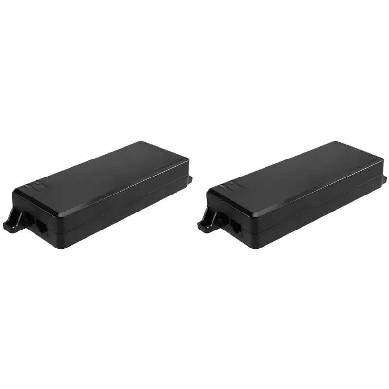 Exquisite-2X For Starlink GEN2/GEN3 150W 2.5Gbe AC Power Supply POE Injector 110Vdc Input 48-57V POE Output US Plug