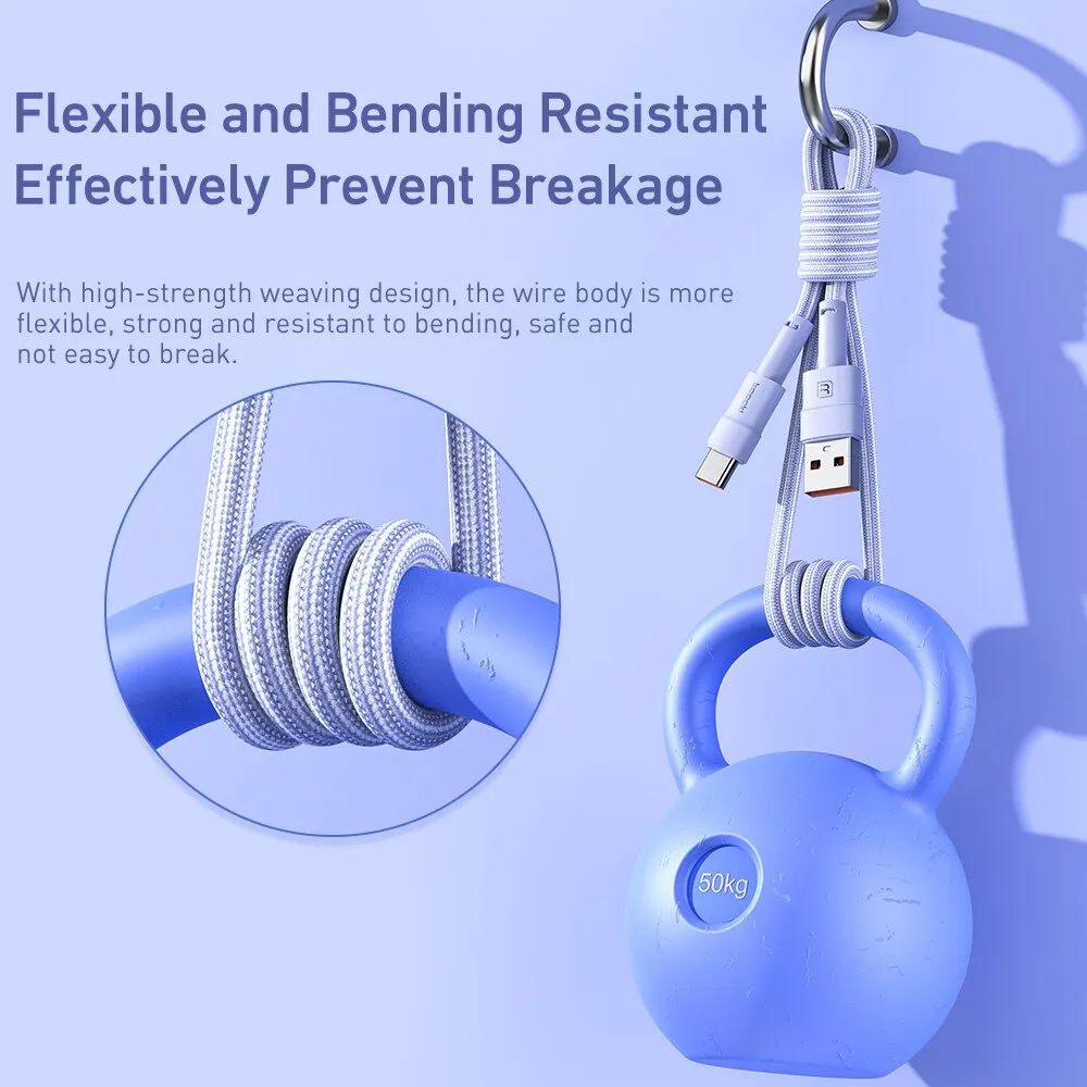 توكي 2 حزمة 3A كابل USB C نوع C لـ Xiaomi 12t Pro Realme Note 12 Pro Poco F3 X4 GT سلك سلك سلك بيانات سريع