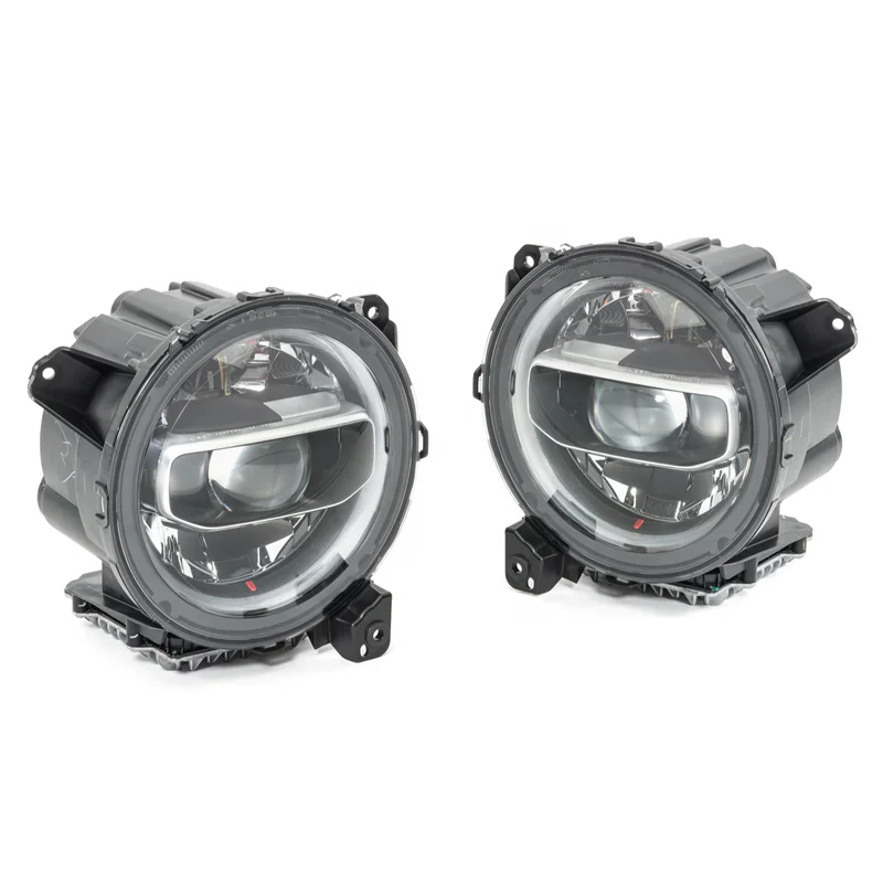 

Head Lamps Round LED Headlights For Jeep Wrangler JL 2018+