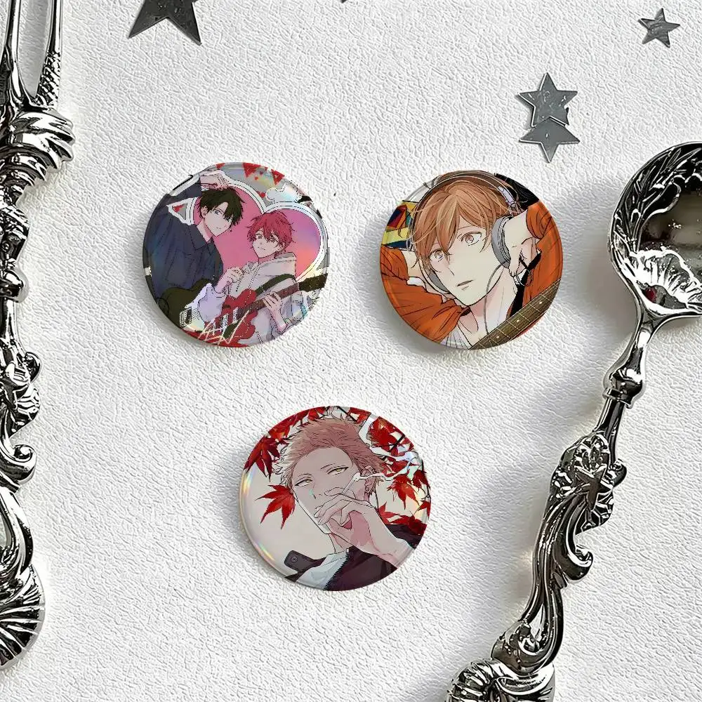 BL Manga G-GIVEN   Brooch Lapel Pin Button Badge on Bag Clothing Hat Jewelry Accessories Toys Gift