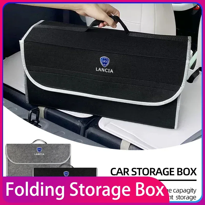 

Car Storage Bag Folding Travel Tidying Box Trunk Tools Case For Lancia Ypsilon Lybra Phedra Thesis Renault Megane Duster