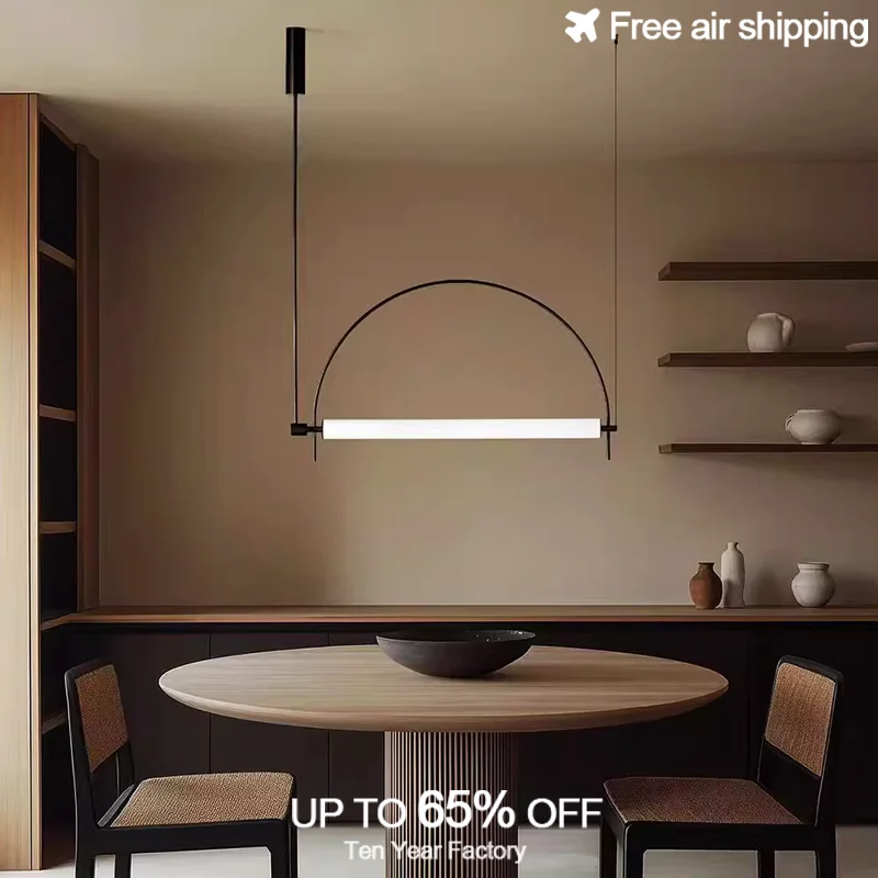 

LED Modern Minimalist Ceiling Hanging Chandelier and Pendant Lamp for Home Indoor Living Room Bedroom Study Villa Decor