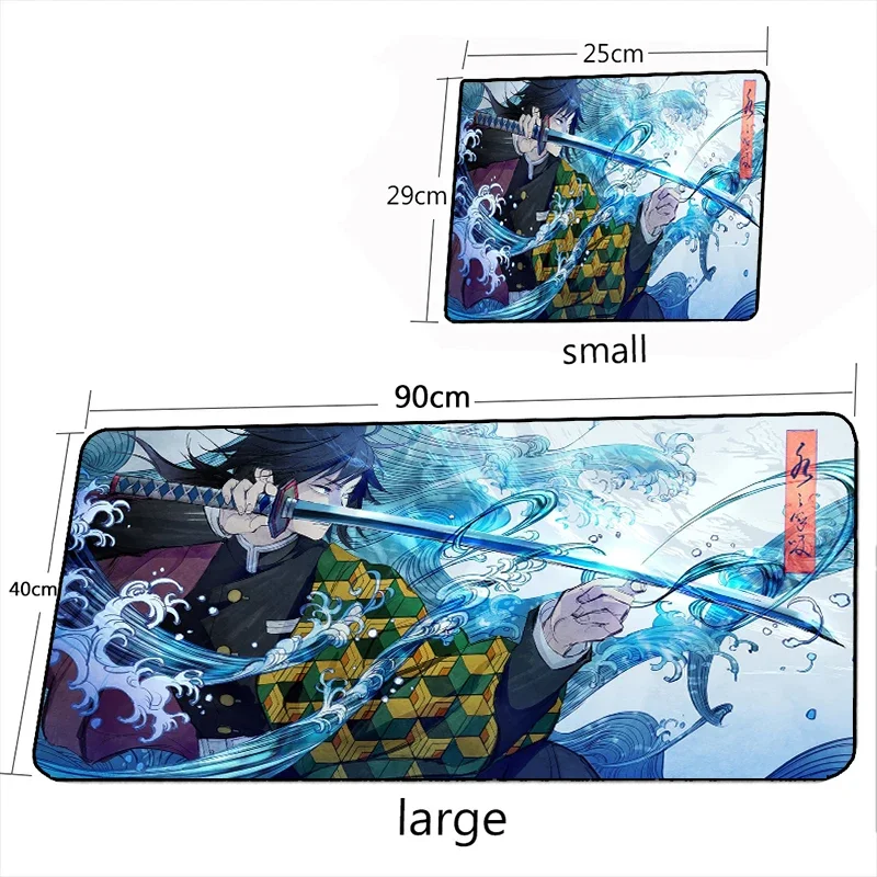 

Demon Slayer Tomioka Giyuu Large Mouse Pad Hot Anime Large Carpet DeskMat Computer Gamer Gaming Peripheral Accessories MousePad