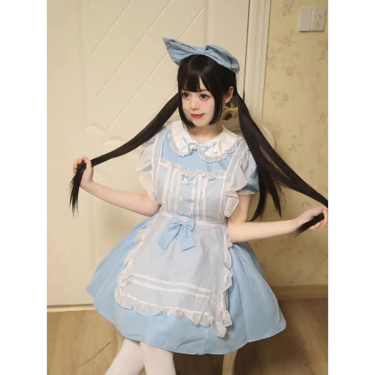 

Alice Maid orm Косплей Хэллоуин Performance Dr Live Bro Panger Лолита Dr Fairy T Sle Сценический костюм для девочек