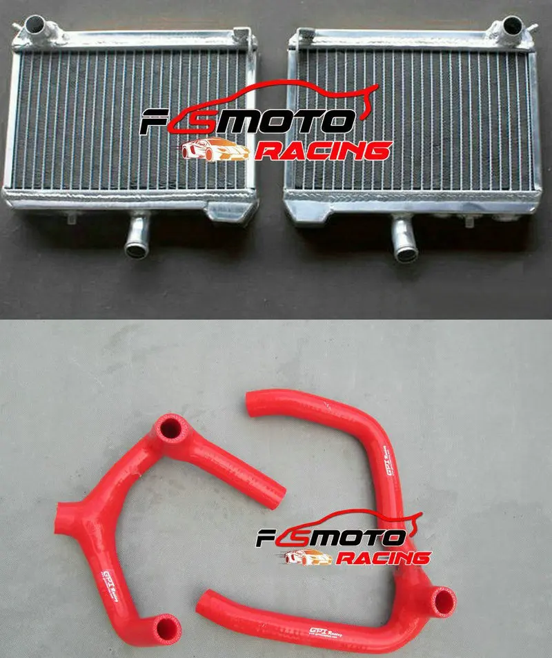 Aluminum Radiator + Silicone Hose For Honda Goldwing GL1500 SC22 GL1500A GL1500SE Aspencade GL1500I Interstate GL 1500 1988-2001