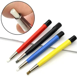 4pcs Watch Rust Removal Brush Fiberglass Brass Steel Wire Pen Movement Clean Scratch Polishing Brush Wristwatch Repair Tool Set