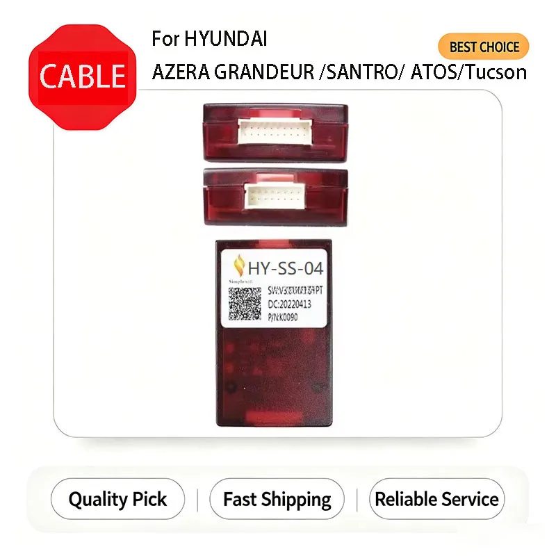 For HYUNDAI AZERA GRANDEUR /SANTRO/ ATOS/Tucson Canbus Box 16PIN+20Pin Android Car Radio Stereo Power Adapte Cable CANbus
