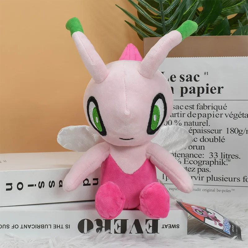 Pokemon Rattata Latias Latios Sprigatito Pidgeotto Celebi Wobbuffet Marshadow Sammlerstück Plüsch Anime Spielzeug Geburtstagsgeschenke – Detail 5