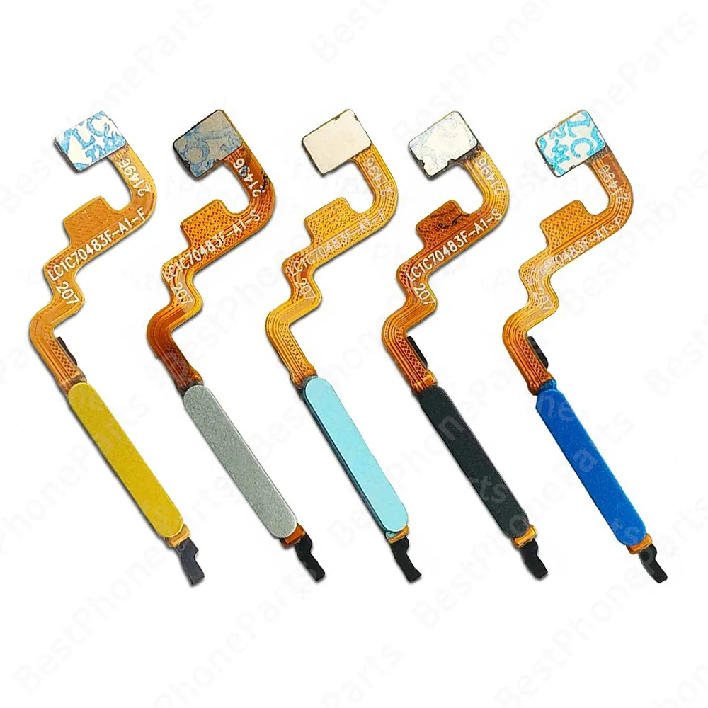 Fingerprint Sensor Flex Cable For Xiaomi Redmi Note 11 Pro Plus 4G 5G Finger Print Scanner Home Button New Spare Parts