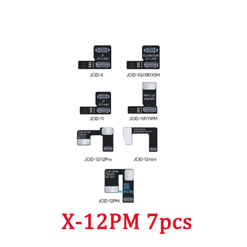 JC Tag-on Flex Cable Face ID Non-removal Repair FPC for IPhone X XR XS 11 12 13 PRO MAX Mini Dot Matrix Repair Programing