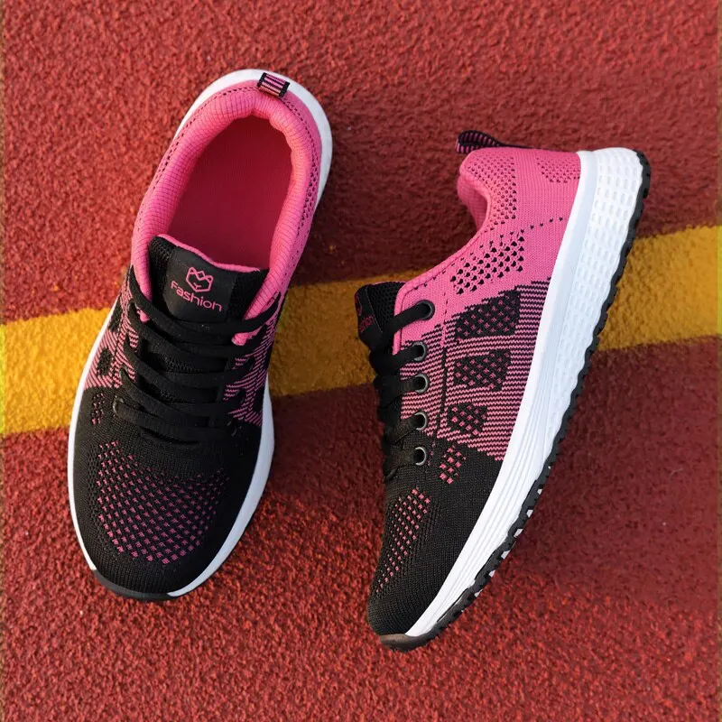 Damesschoenen lichtgewicht hardloopschoenen voor dames sneakers comfortabele sportschoenen jogging tennis