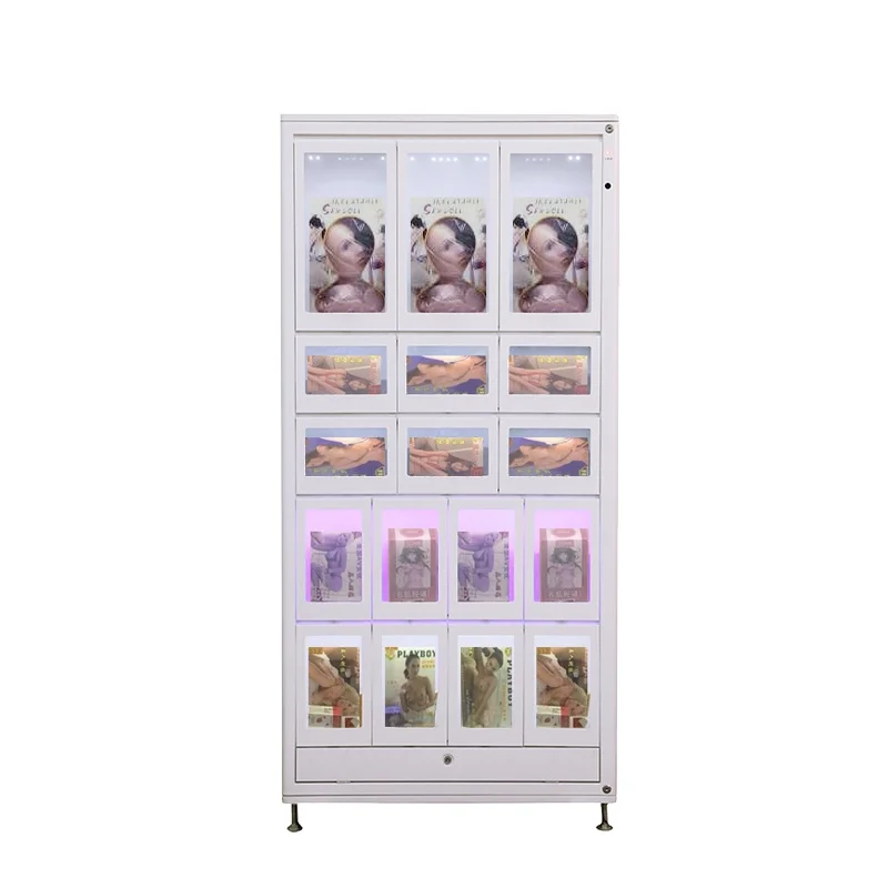 Automatic Locker Vending Machines for Unmanned Sex Business