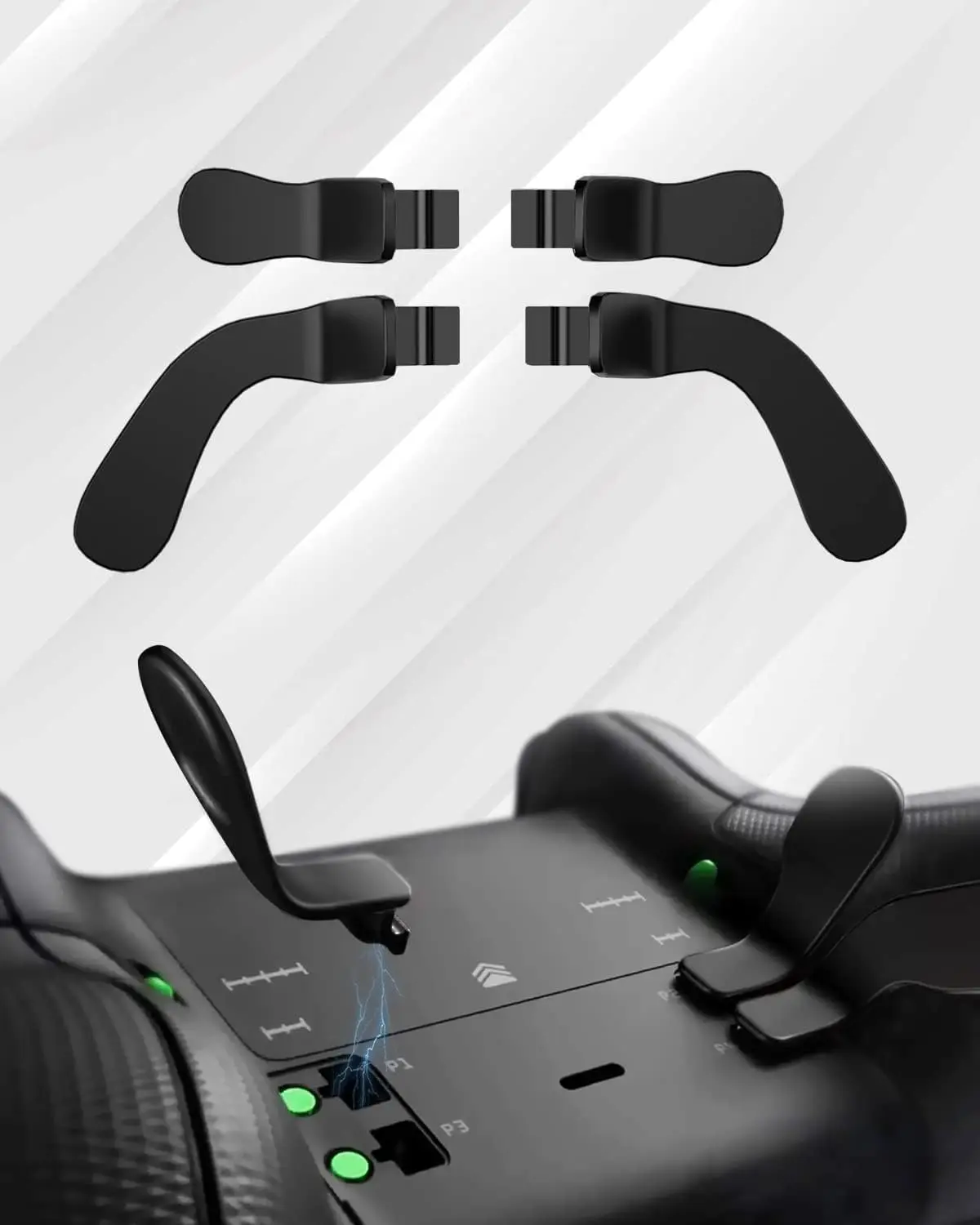 

Xbox Elite Controller Series 2 Accessories, 10 in 1 Thumbsticks Replacement , 1 D-Pads, 4 Swap Joysticks, 4 Paddles