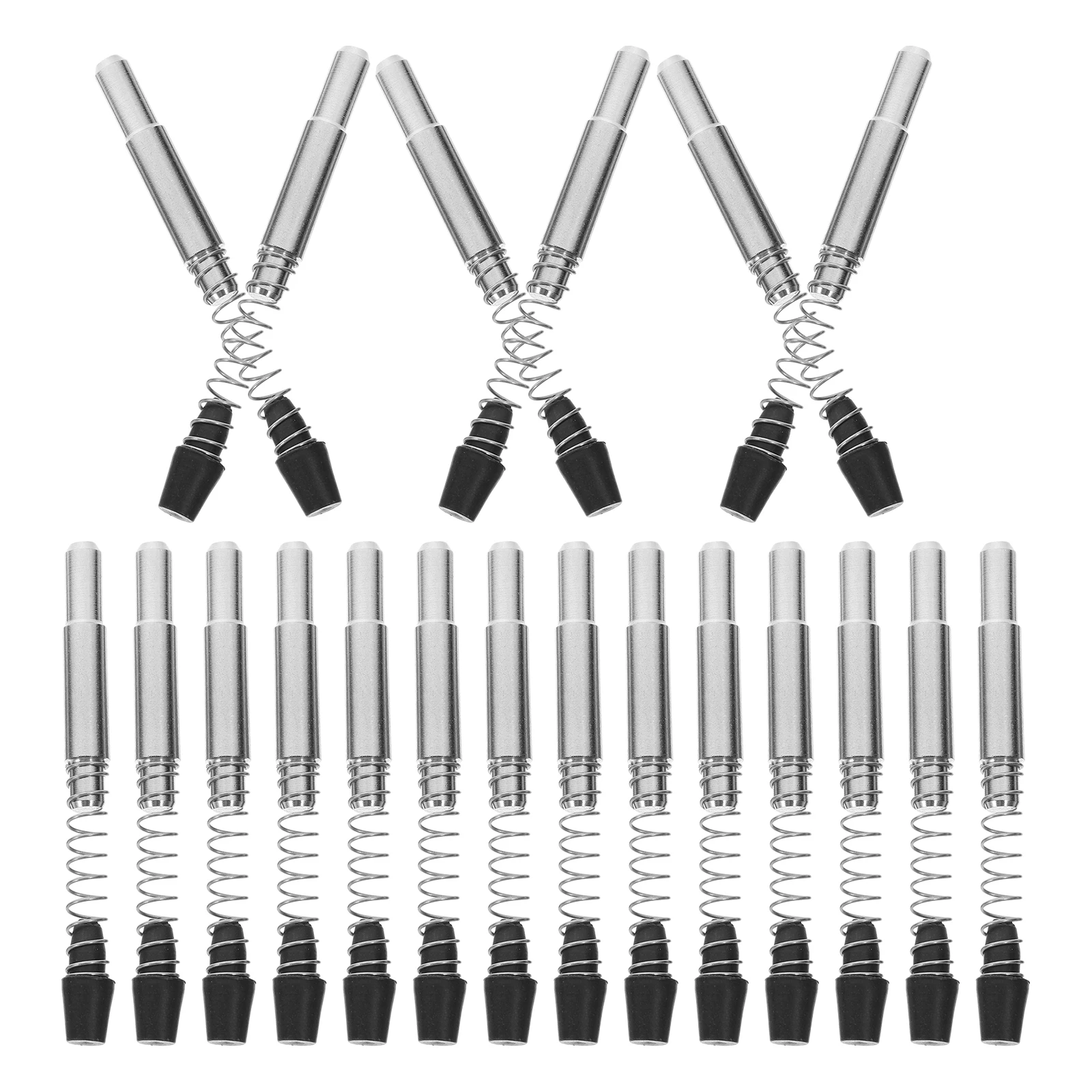 

50 Pcs Stainless Steel Spring Plunger Durable Practical Mechanical Accessories for Glass Frame Easy to Use Spring Catch