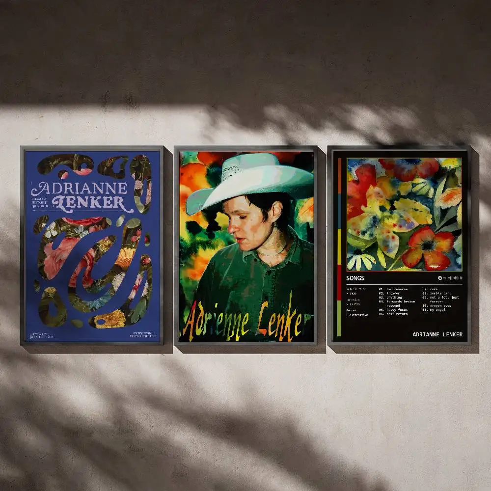 

A-Adrianne Lenker Album Art Poster Posters,waterproof Paper Stickers,coffee Shops,bar Living Rooms