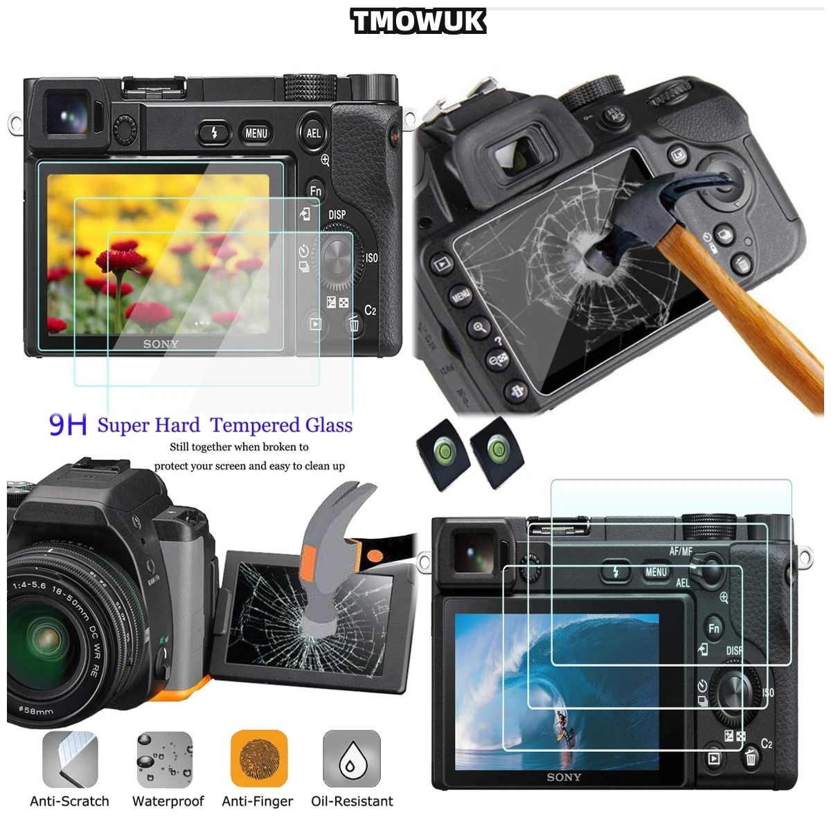 

Tempered Glass Screen Protector For A6300 A6400 A6600 A6000 A5000 NEX - 7 6 5