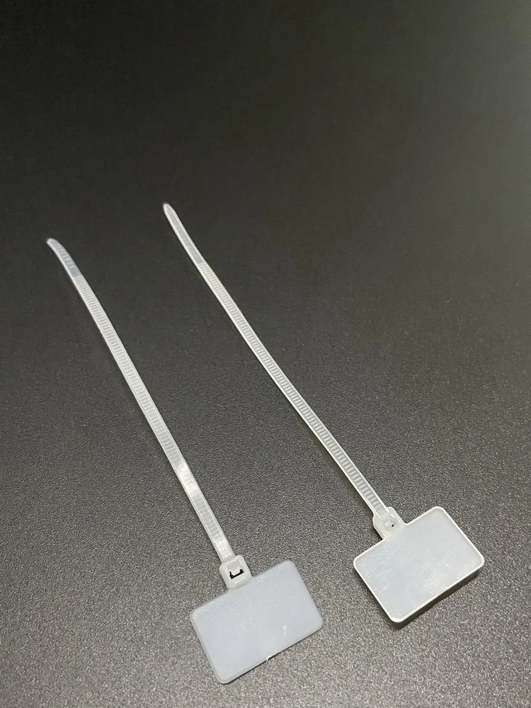 Cable Ties with Label Wire Management Strips PA66 Organizing Tape Electrical Wire Tie Accessories
