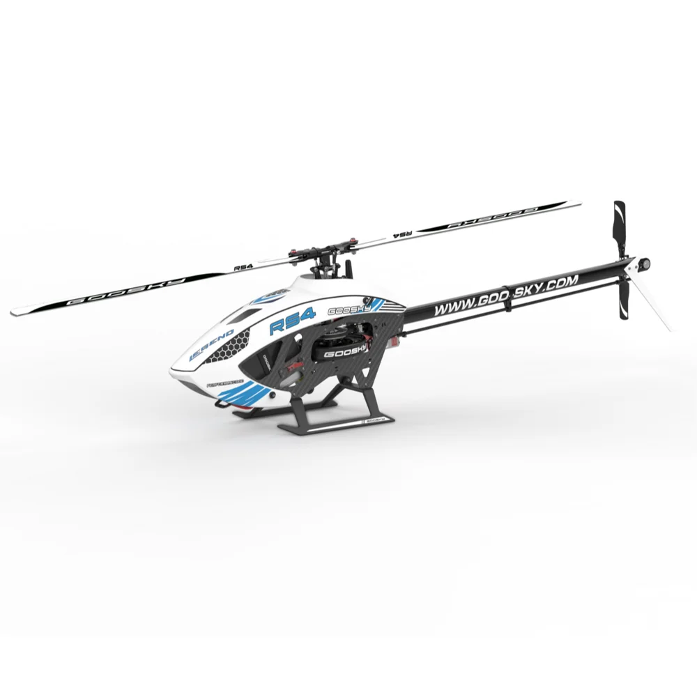 GooSky RS4 Legend 6CH 3D Direct Drive Brushless Motor 380 Class Flybarless RC Helicopter Kit Version