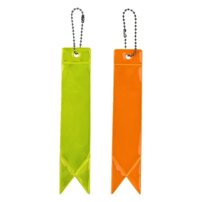 Backpack Reflector 10pcs Child Safety Reflective Pendants Waterproof Children's Reflector Highly Visible Night Walking Safety