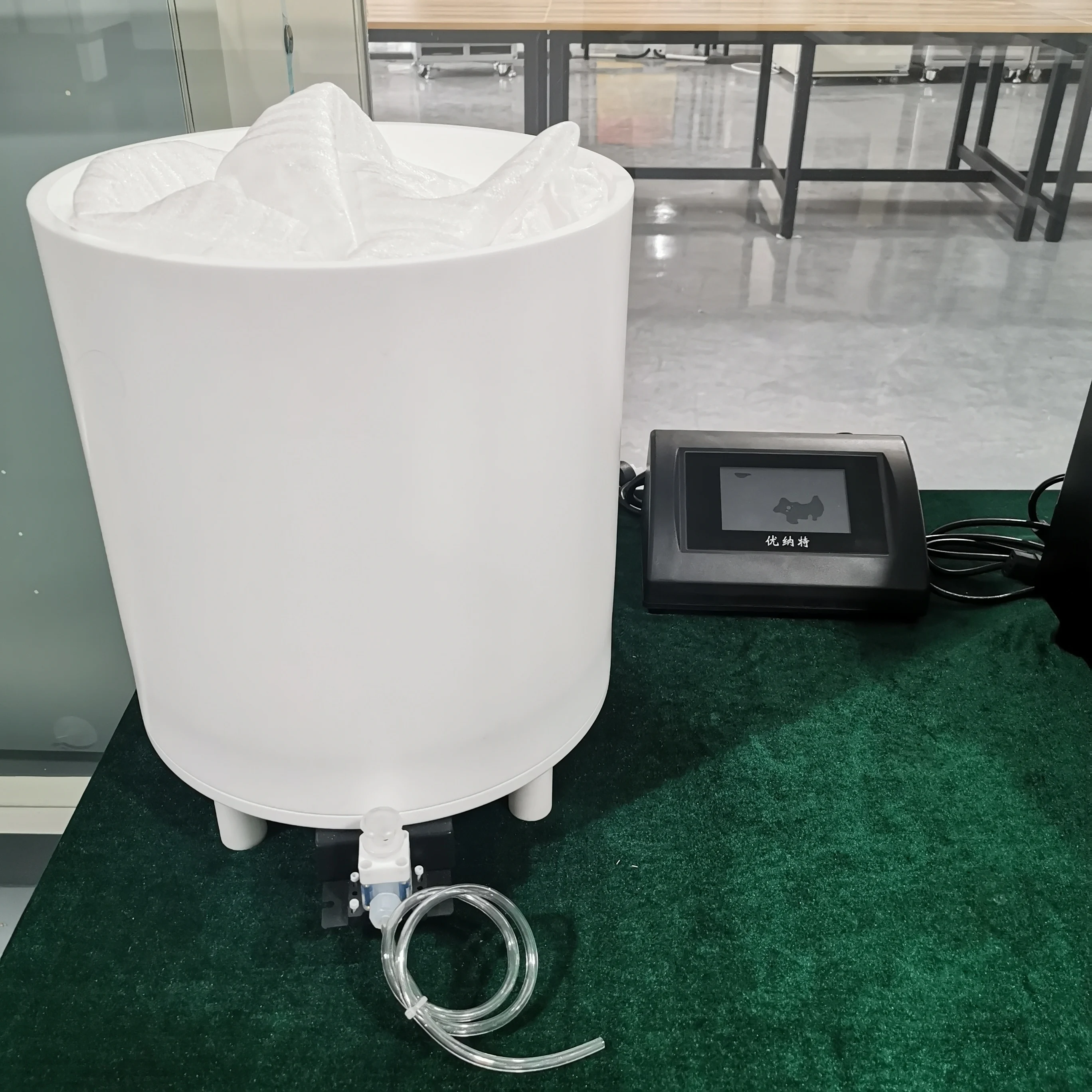 Acid Steam Cleaner com Touch Screen Controller, US-52 PTFE Material, Room Temp-240C, Equipado com 5 "Screen