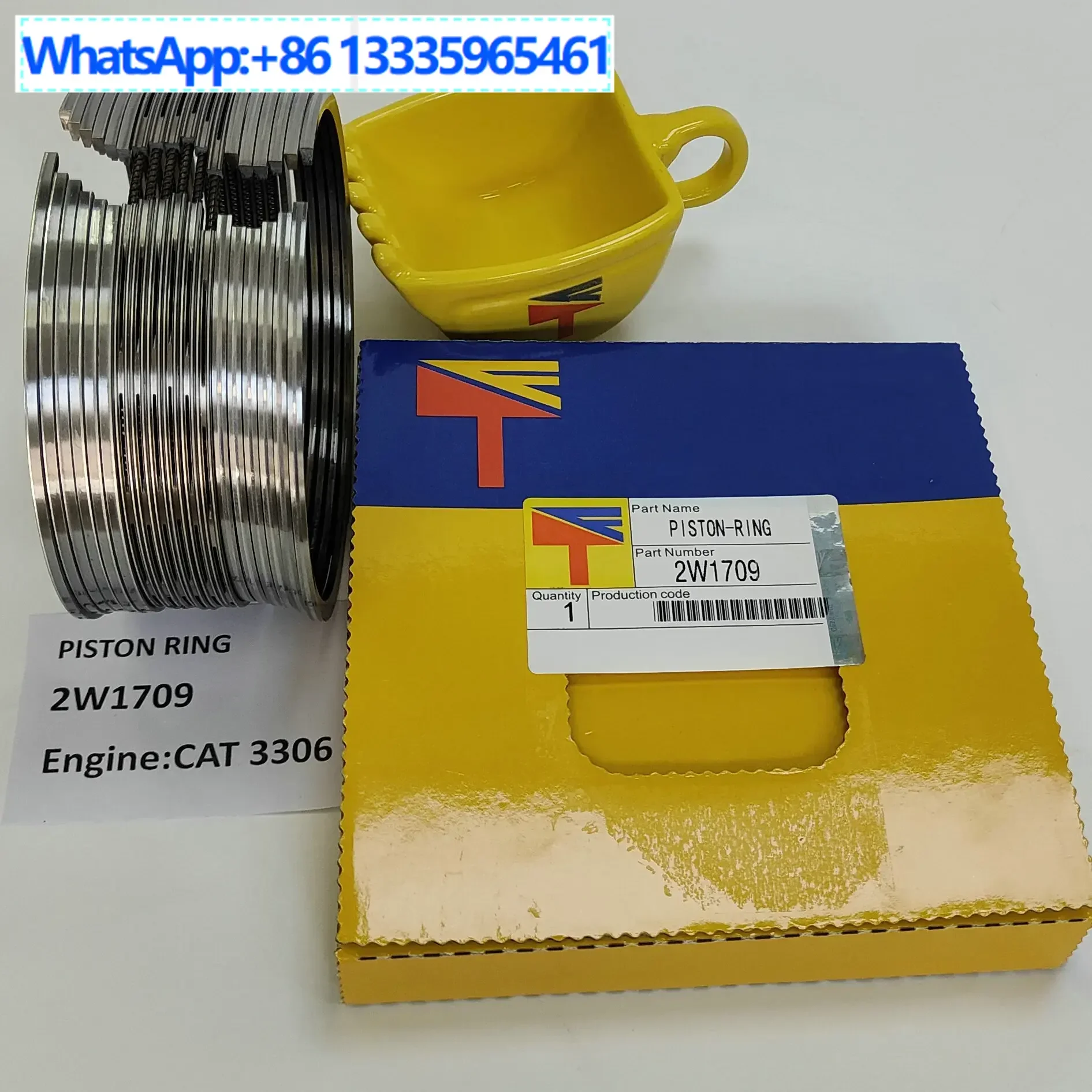 

Экскаваторы, погрузчики, детали для бульдомеров 3306 2W1709 2W-1709 Поршневые кольца