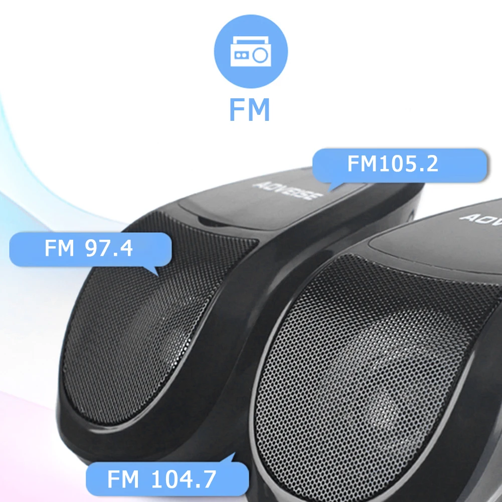 ลำโพงที่รองรับระบบเสียง MP3วิทยุ FM ยูดิสก์บัตร TF เครื่องเล่น MP3สำหรับรถจักรยานยนต์รถ ATV ใช้ได้กับรถมอเตอร์ไซค์ MT493