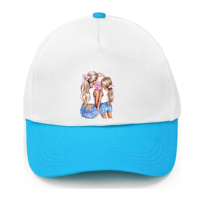 

Cartoon Mom Mama Boy Print Custom Made Hat Baseball Cap Adjustable Children Hat Boys Baby Girls Sun Hat Hip Hop Hat Add Your